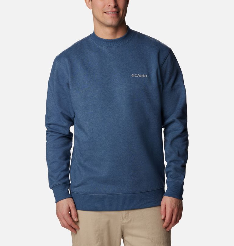 Men's Hart Mountain II Crew Sweatshirt - Tall, Color: Dark Mountain Heather, image 1