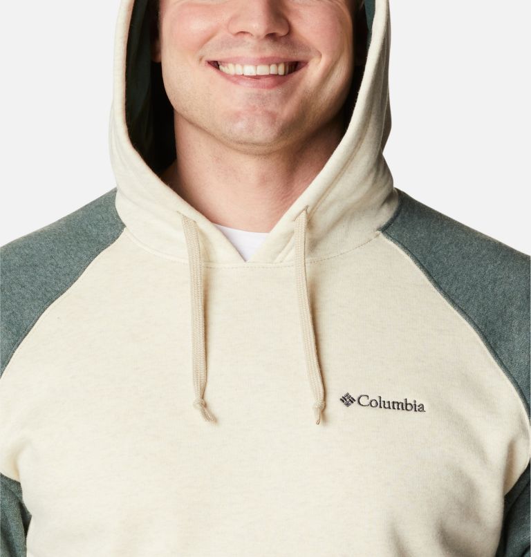 Chandail à capuchon Hart Mountain II pour homme - Grandes tailles, Color: Oatmeal Heather, Spruce Heather, image 4