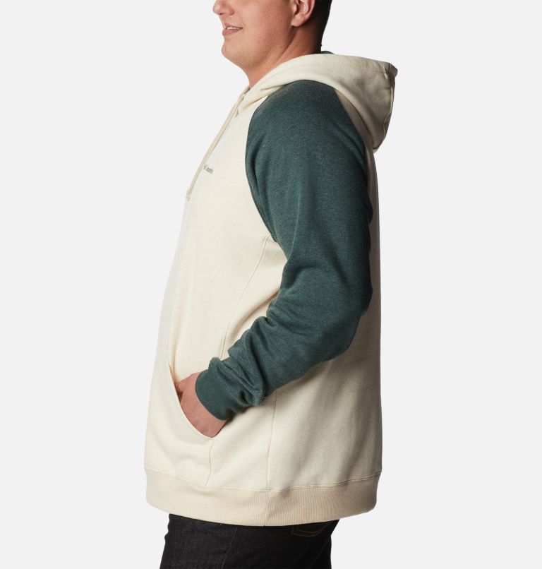 Chandail à capuchon Hart Mountain II pour homme - Grandes tailles, Color: Oatmeal Heather, Spruce Heather, image 3