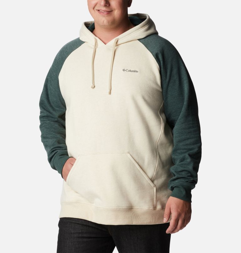 Chandail à capuchon Hart Mountain II pour homme - Grandes tailles, Color: Oatmeal Heather, Spruce Heather, image 5