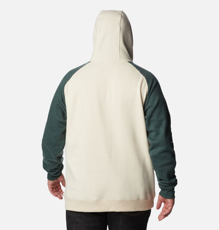Chandail à capuchon Hart Mountain II pour homme - Grandes tailles, Color: Oatmeal Heather, Spruce Heather, image 2