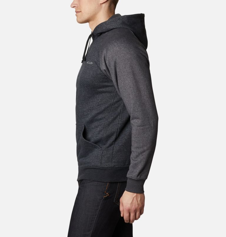 Chandail à capuchon Hart Mountain II pour homme - Grandes tailles, Color: Black Heather, Shark Heather, image 3