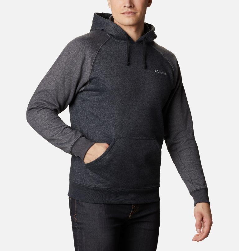 Chandail à capuchon Hart Mountain II pour homme - Grandes tailles, Color: Black Heather, Shark Heather, image 5