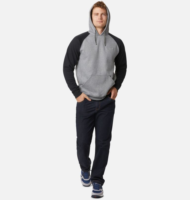 Chandail à capuchon Hart Mountain II pour homme - Grandes tailles, Color: Charcoal Heather, Black, image 3