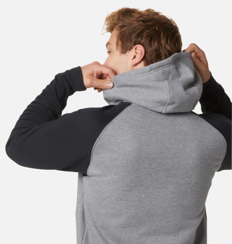 Chandail à capuchon Hart Mountain II pour homme - Grandes tailles, Color: Charcoal Heather, Black, image 4