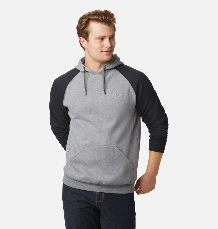 Chandail à capuchon Hart Mountain II pour homme - Grandes tailles, Color: Charcoal Heather, Black, image 1