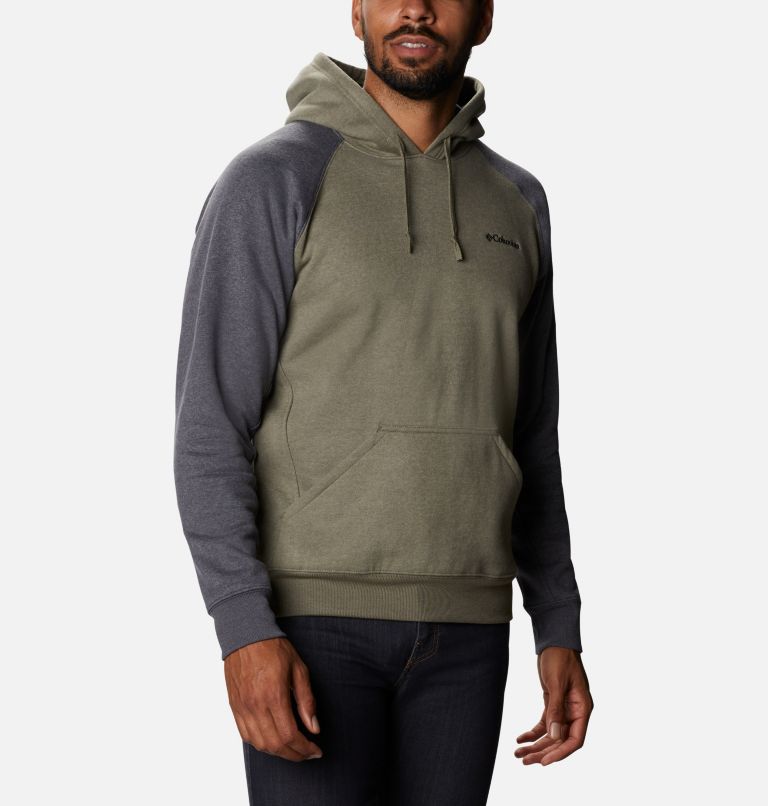 Chandail à capuchon Hart Mountain II pour homme - Grandes tailles, Color: Stone Green Heather, Shark Heather, image 5