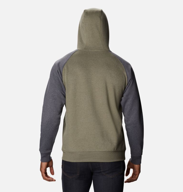 Chandail à capuchon Hart Mountain II pour homme - Grandes tailles, Color: Stone Green Heather, Shark Heather, image 2