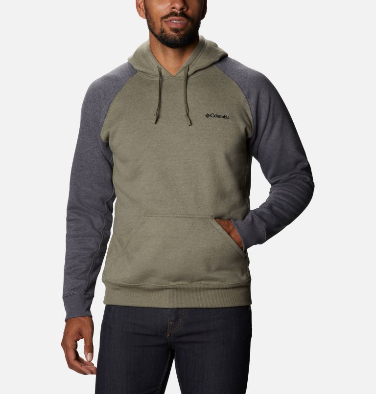 Chandail à capuchon Hart Mountain II pour homme - Grandes tailles, Color: Stone Green Heather, Shark Heather, image 1