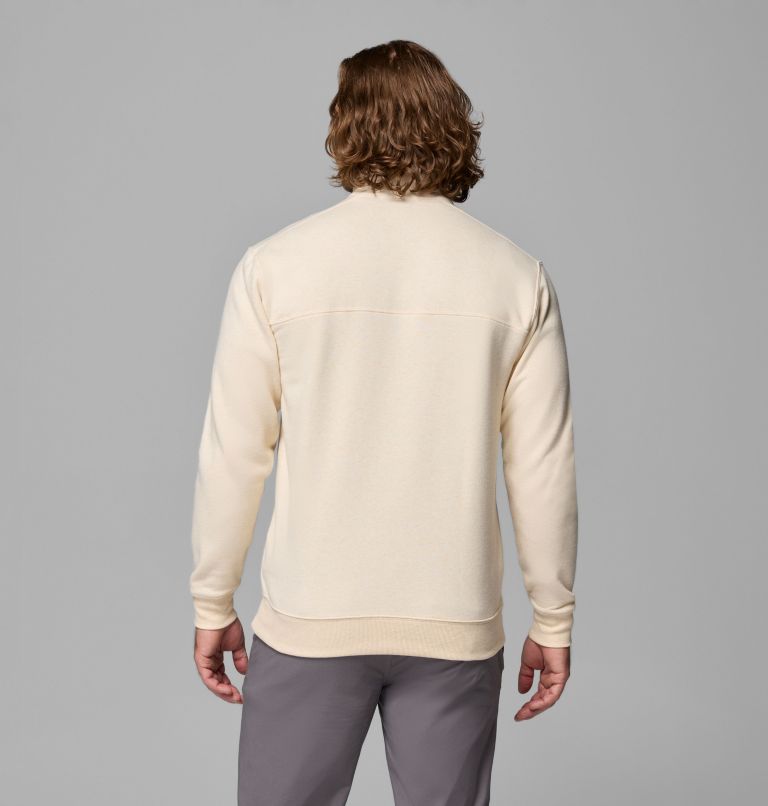 Men's Hart Mountain II Half Zip Sweatshirt, Color: Oatmeal Heather, image 3