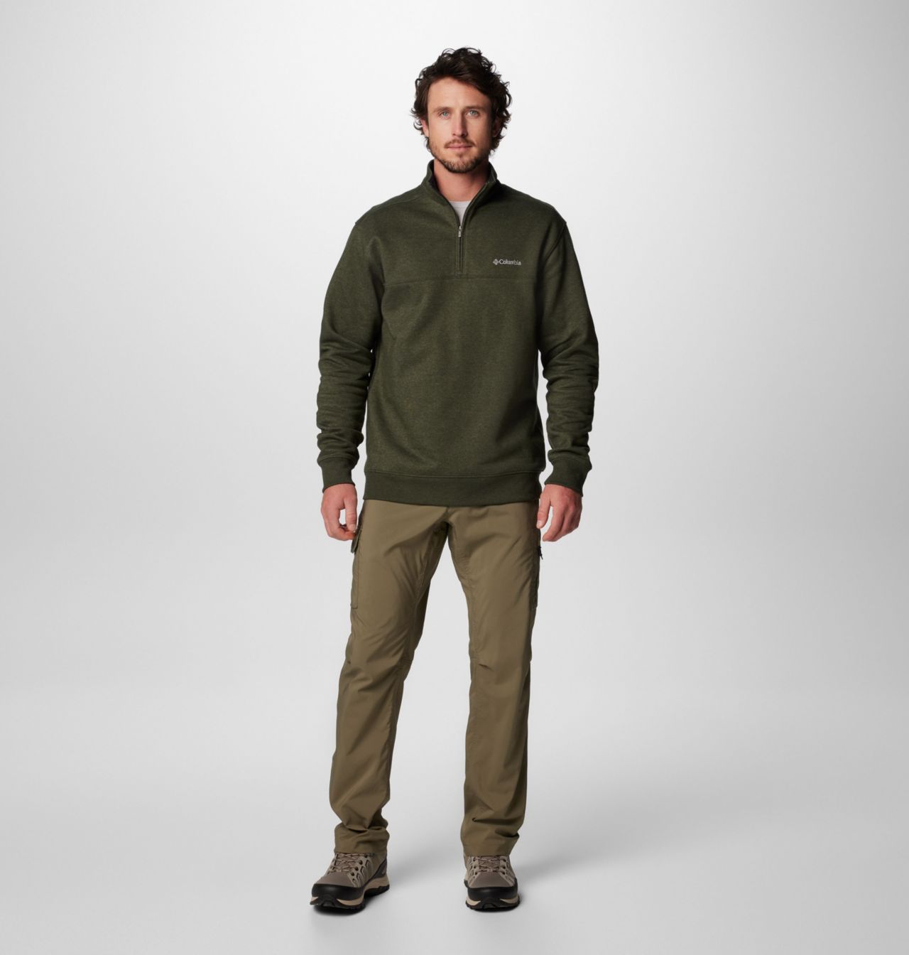 Men's Hart Mountain™ II Half Zip Sweatshirt | 366 | S 3