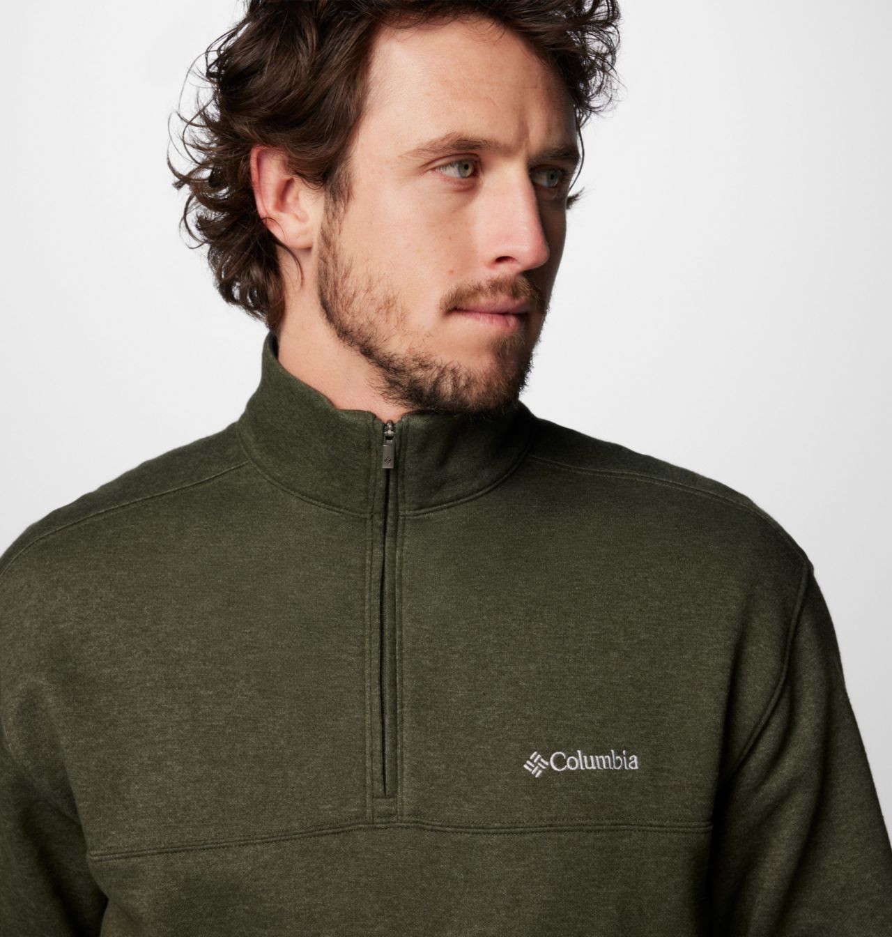 Men's Hart Mountain™ II Half Zip Sweatshirt | 366 | S 5