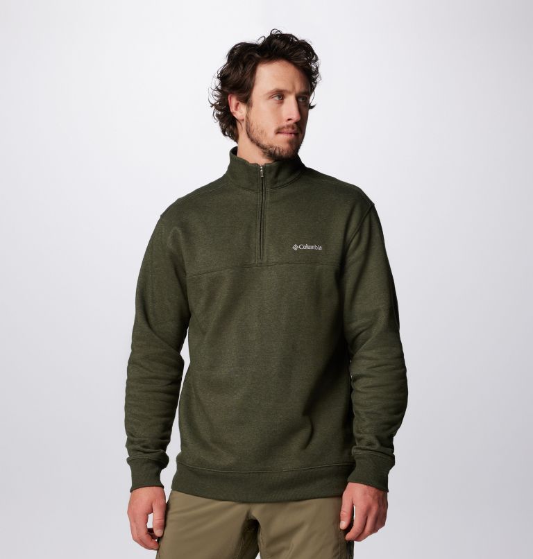 Men s Hart Mountain II Half Zip Sweatshirt Columbia Sportswear