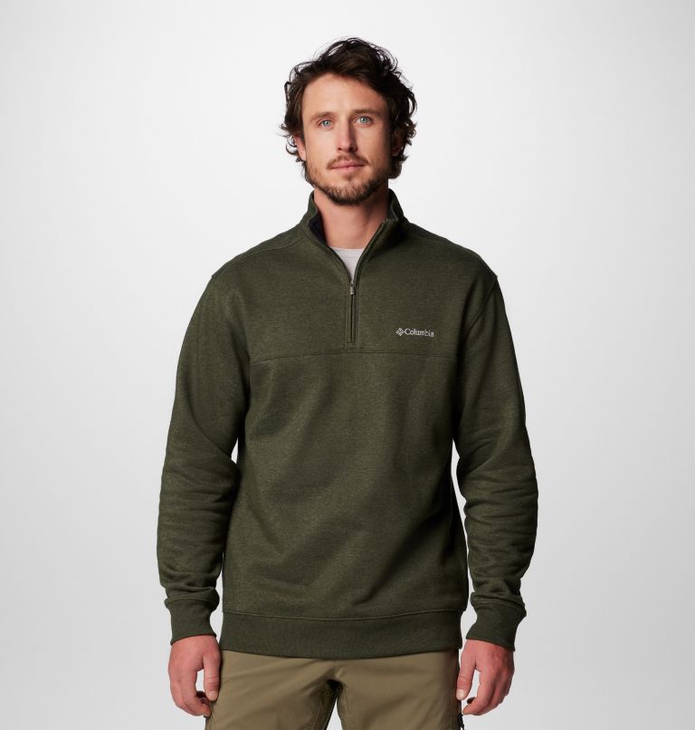 Men s Hart Mountain II Half Zip Sweatshirt Columbia Sportswear