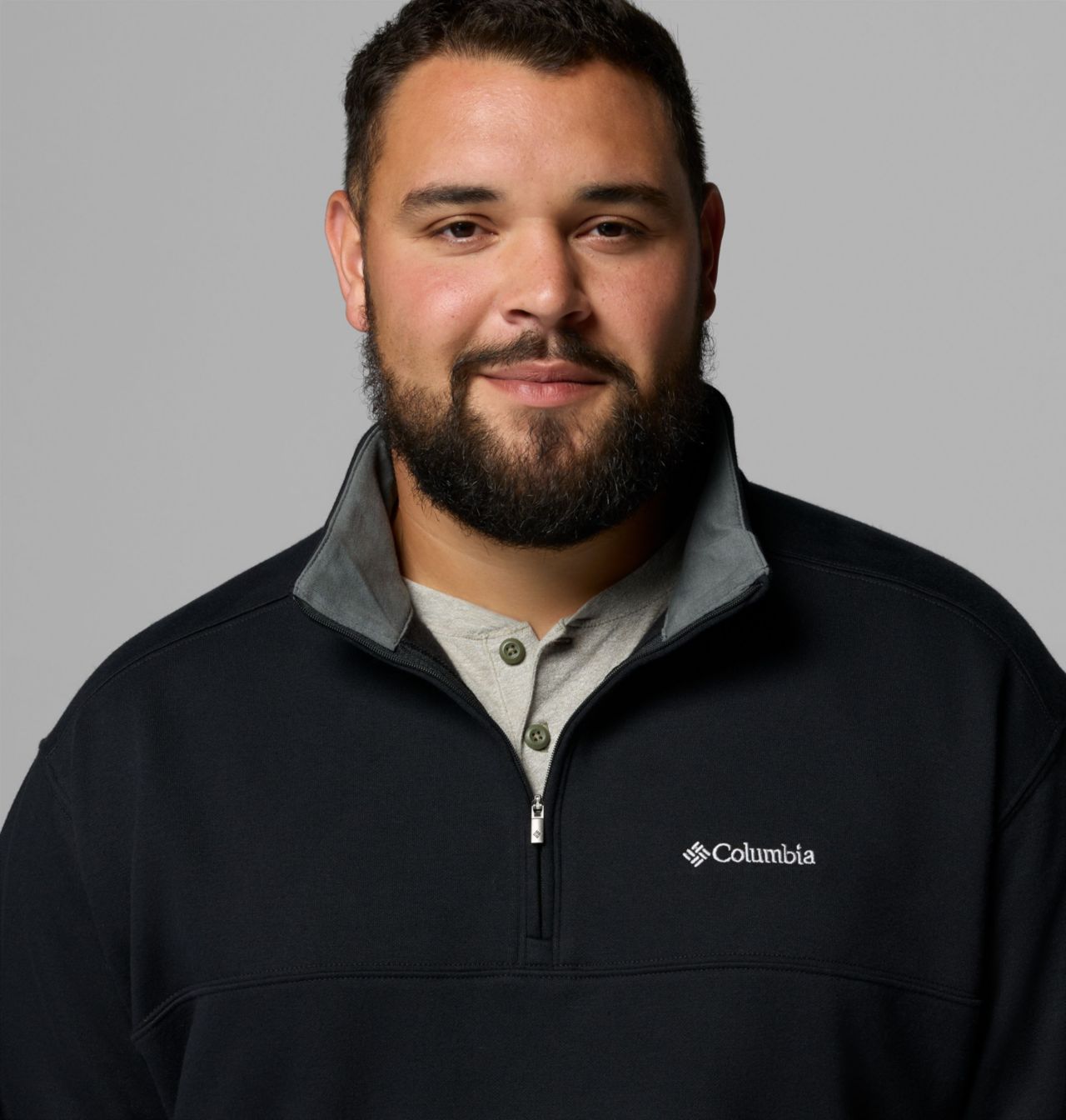 Men's Hart Mountain™ II Half Zip Sweatshirt - Big | 010 | 5X 5