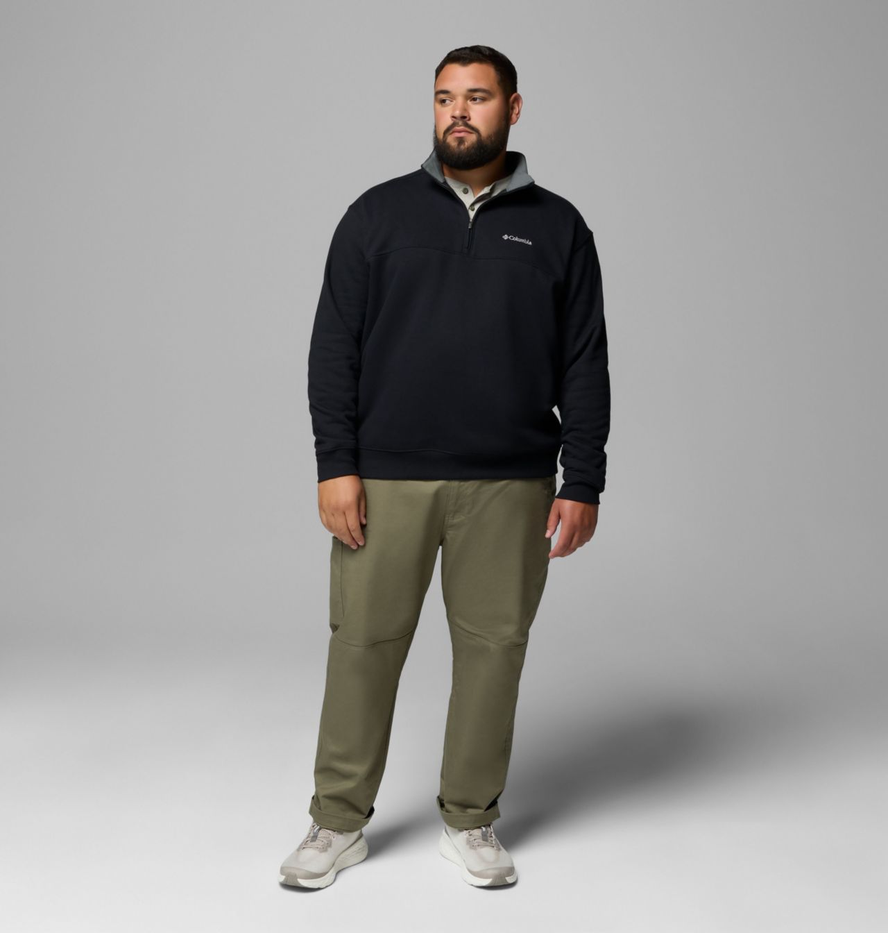 Men's Hart Mountain™ II Half Zip Sweatshirt - Big | 010 | 5X 2