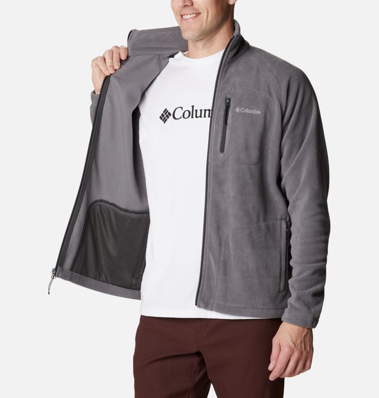 Sudadera con cremallera completa Fast Trek II para hombre, Color: City Grey, image 5