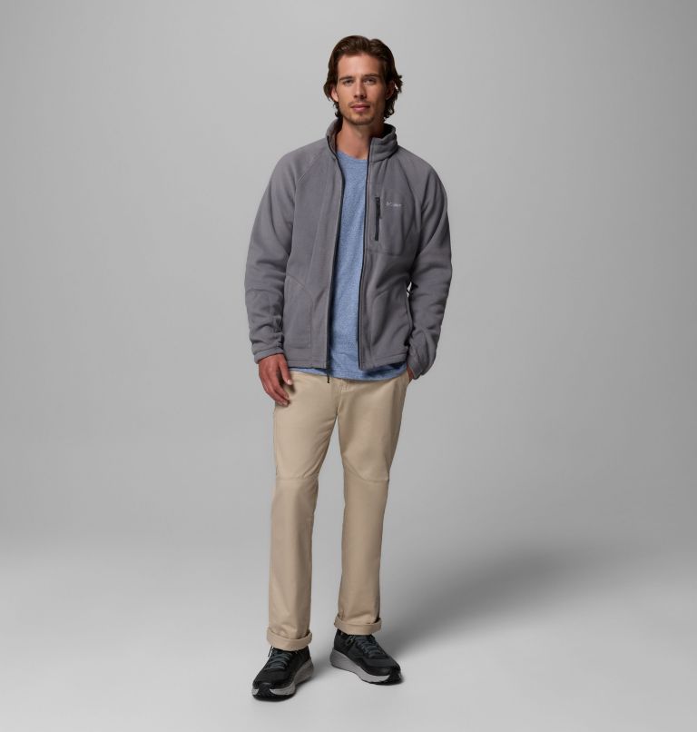Sudadera con cremallera completa Fast Trek II para hombre, Color: City Grey, image 2