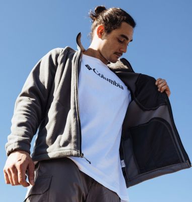 Polaire Columbia Steen Mountains Homme Taille M - Motif Southwestern Geo - Fermeture Complète - Neuf Avec étiquette