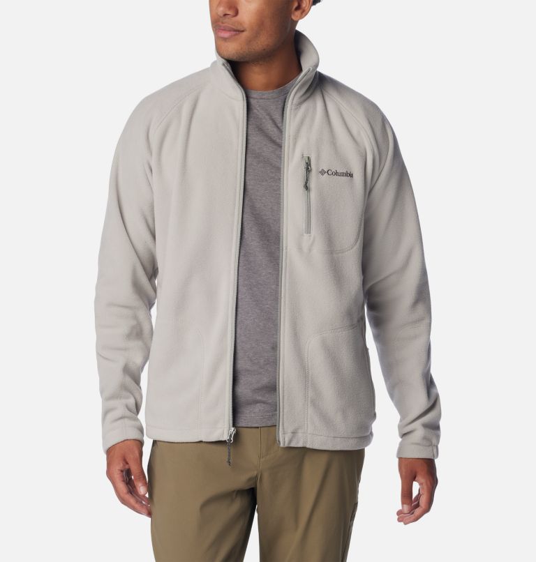 Men’s Fast Trek II Full Zip Fleece, Color: Flint Grey, image 7