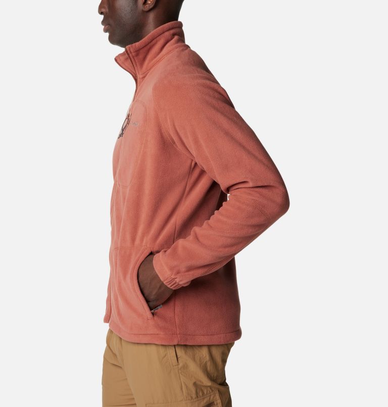 Veste avec fermeture éclair sur toute la longueur Fast Trek II pour homme, Color: Auburn, image 3