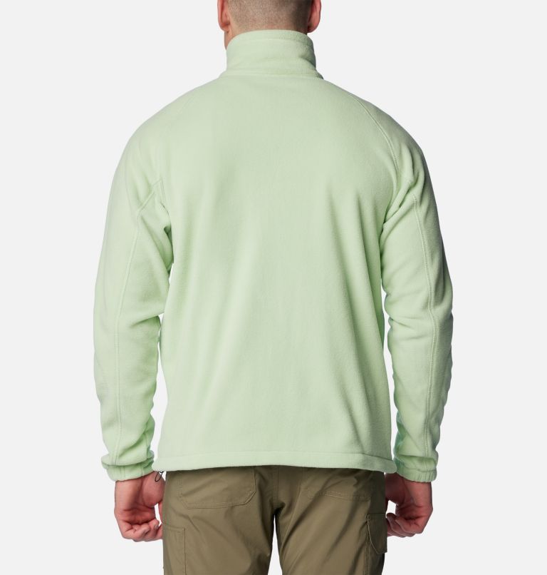 Men's Fast Trek II Full Zip Fleece, Color: Sage Leaf, image 2