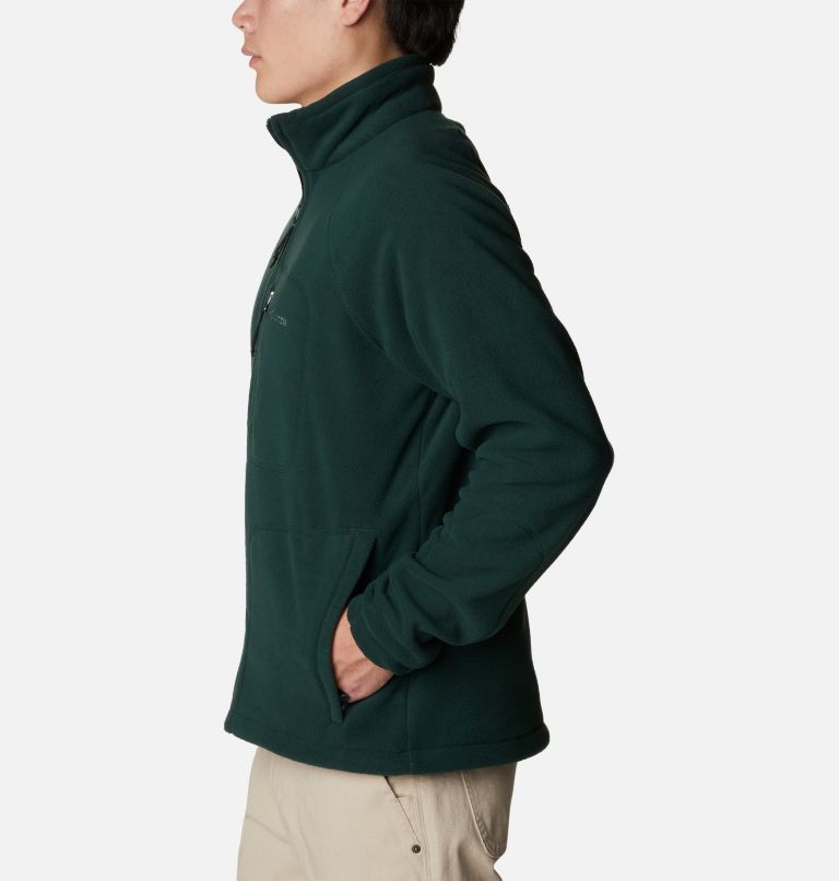 Men’s Fast Trek II Fleece Jacket, Color: Spruce, image 3