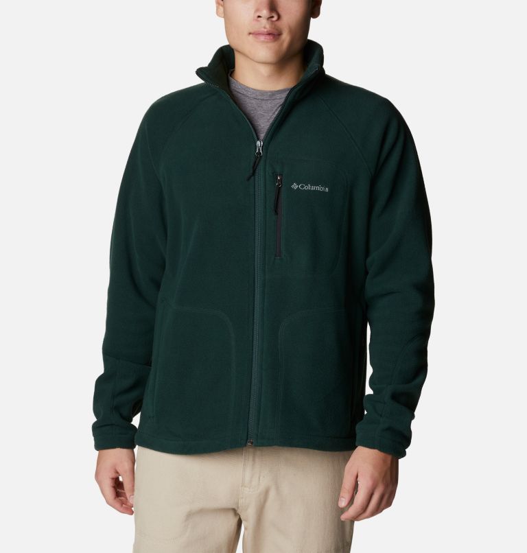 Men’s Fast Trek II Fleece Jacket, Color: Spruce, image 1