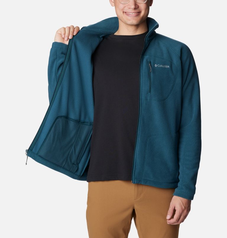 Men’s Fast Trek II Fleece Jacket, Color: Night Wave, image 4