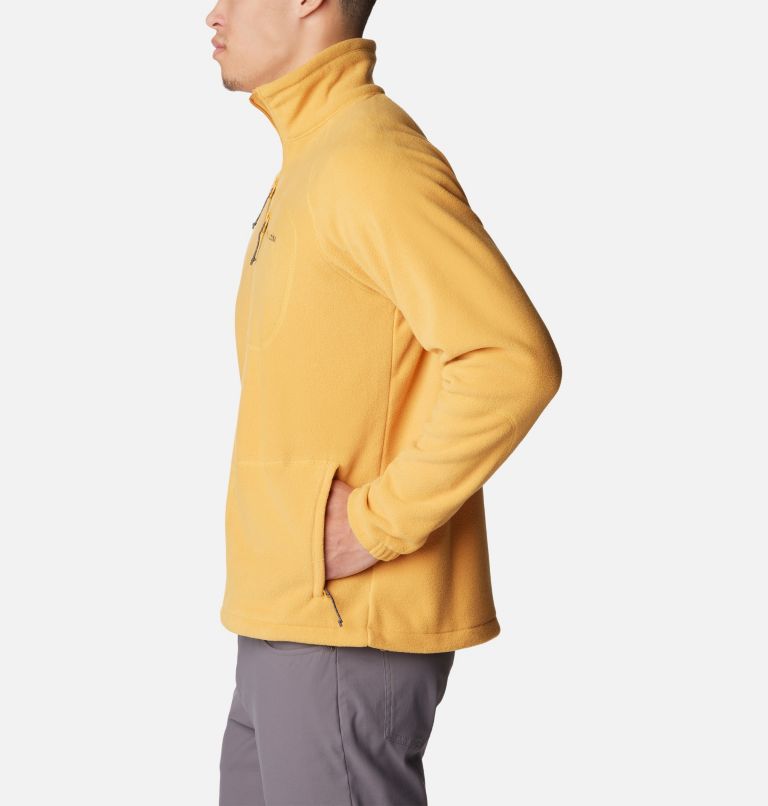 Men’s Fast Trek II Fleece Jacket, Color: Raw Honey, image 3