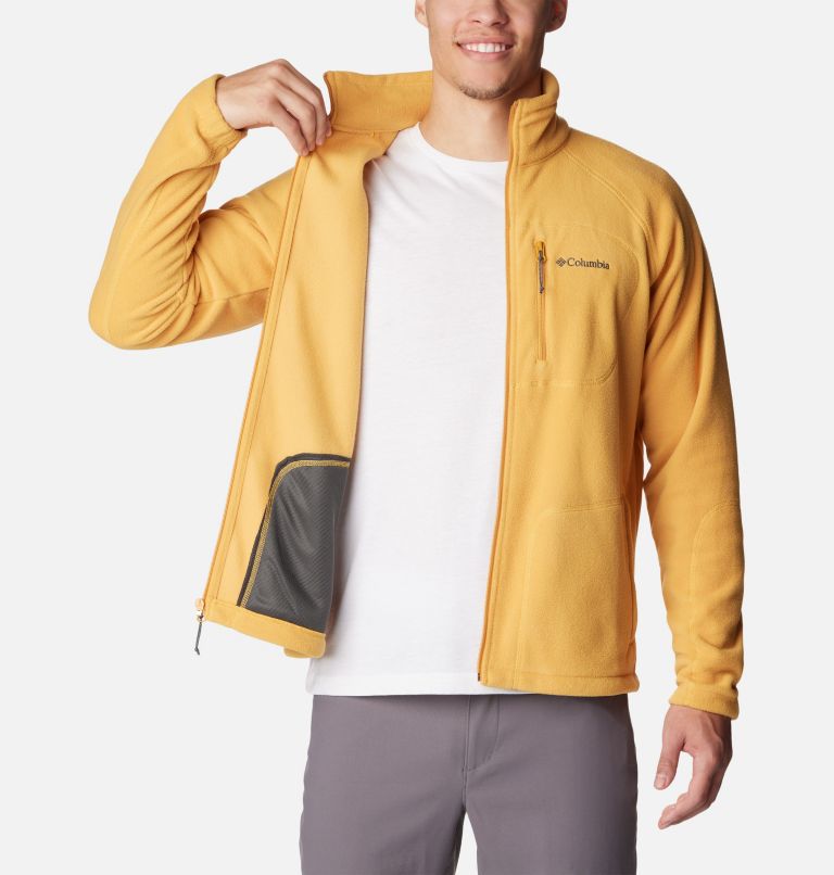 Thumbnail: Men’s Fast Trek II Fleece Jacket, Color: Raw Honey, image 5