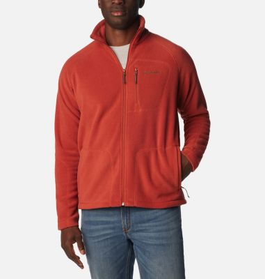 Columbia WEATHER FULL ZIP - Forro polar - warp red heather/naranja