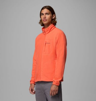 PINSPARK Fleecejacke Herren Mit Stehkragen - Leichte Winterjacke Für Outdoor & Trekking Mit 5 Taschen