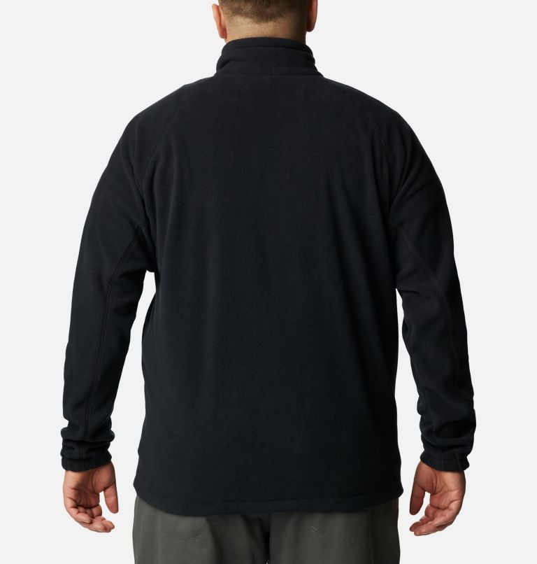 Men's Fast Trek II Full Zip Fleece - Extended Size, Color: Black, image 2