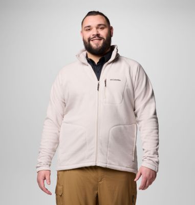 Men's Fast Trek II Full Zip Fleece - Extended Size, Color: Dark Stone, image 7