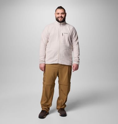 Men's Fast Trek II Full Zip Fleece - Extended Size, Color: Dark Stone, image 8