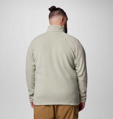 Pile con zip intera Fast Trek da uomo - Taglia Forte, Color: Safari, image 3