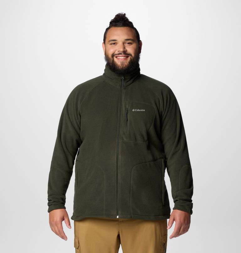 Men s Fast Trek II Full Zip Fleece Extended Size