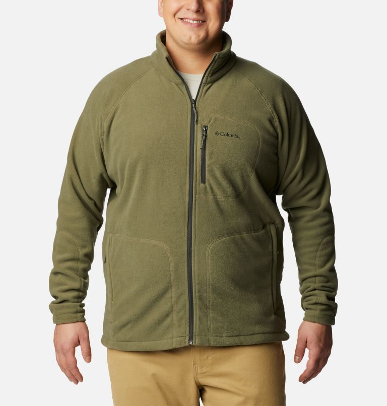 Fast Trek II Full Zip Fleece - Big, Color: Stone Green, image 1