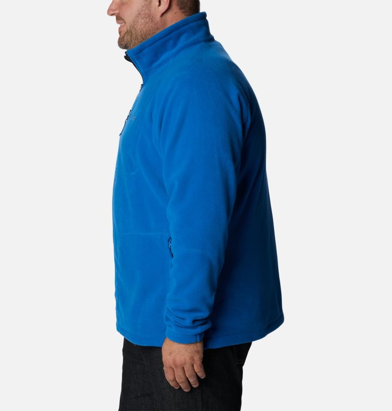 Thumbnail: Men's Fast Trek II Full Zip Fleece - Extended Size, Color: Bright Indigo, image 3