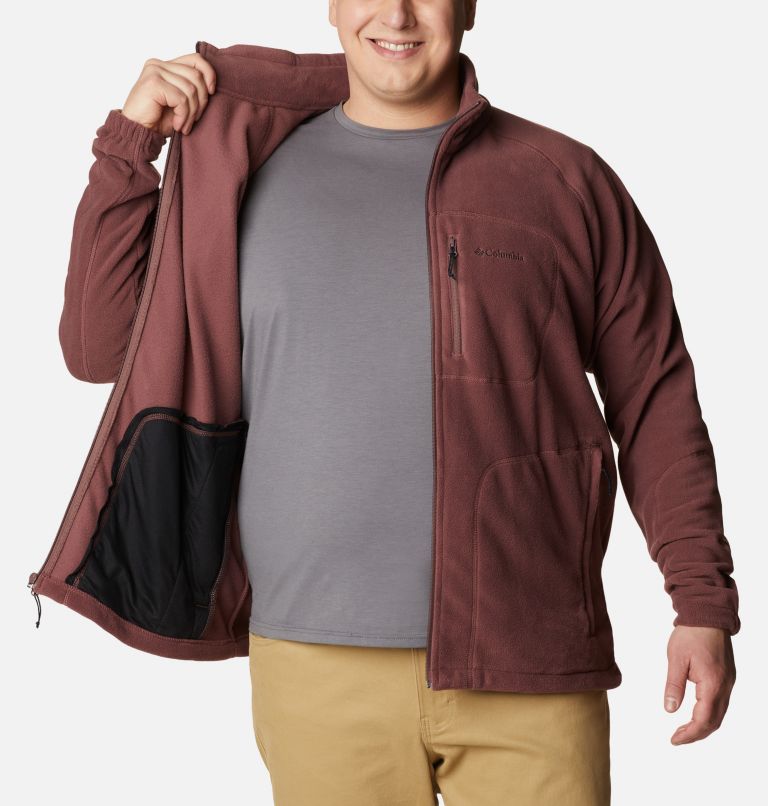 Fast Trek II Full Zip Fleece | 640 | 3X, Color: Light Raisin, image 5