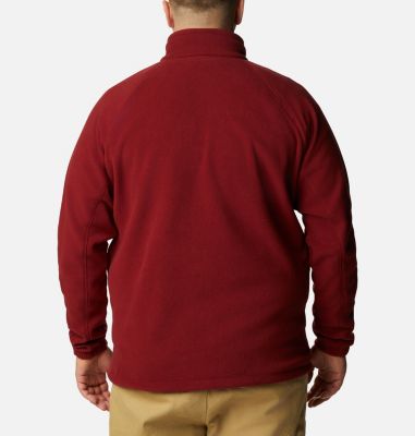 Polar de cremallera completa Fast Trek&trade; II para hombre - Talla Grande Fast Trek&trade; II Full Zip Fleece | 468 | 2X, Red Jasper, back