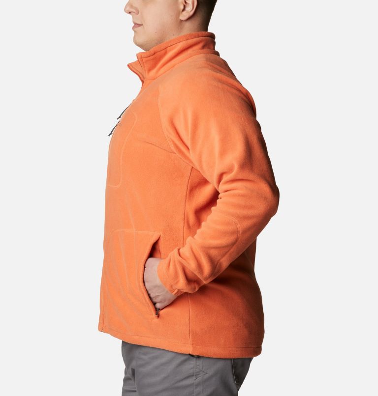 Men's Fast Trek II Full Zip Fleece - Extended Size, Color: Desert Orange, image 3