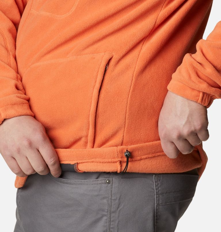 Thumbnail: Men's Fast Trek II Full Zip Fleece - Extended Size, Color: Desert Orange, image 6