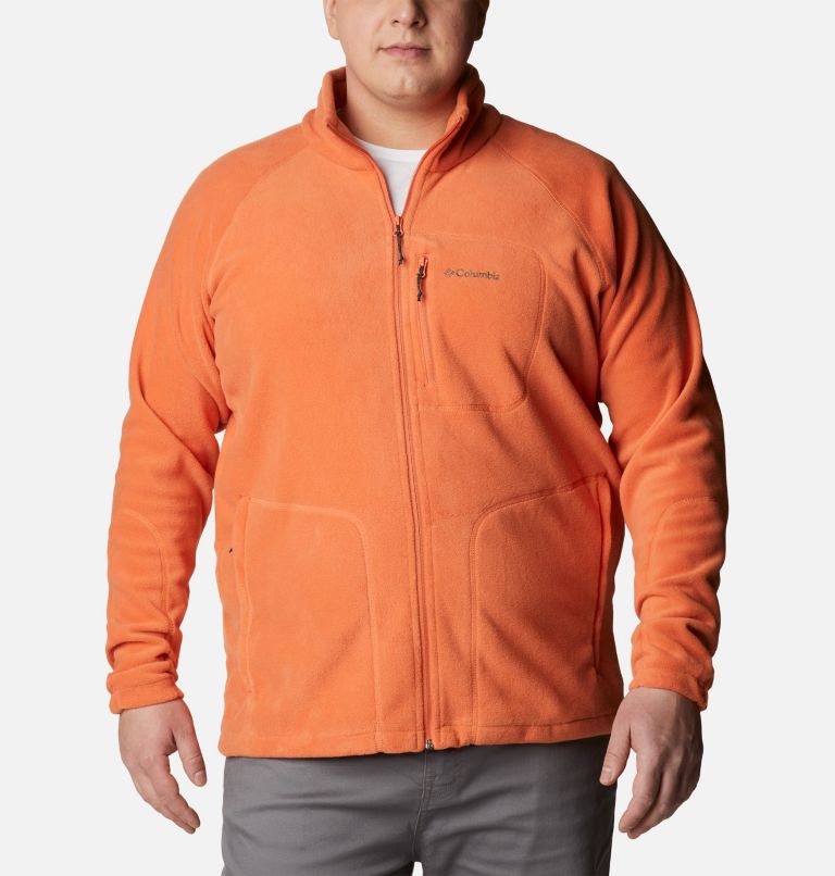 Thumbnail: Men's Fast Trek II Full Zip Fleece - Extended Size, Color: Desert Orange, image 1