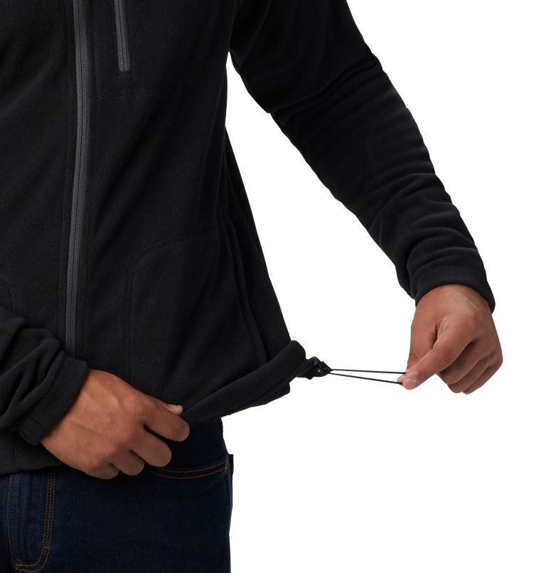 Men's Fast Trek II Full Zip Fleece – Tall, Color: Black, image 5