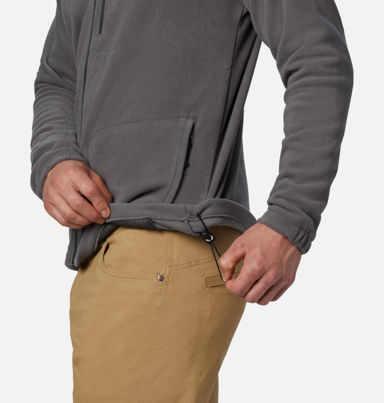 Men's Fast Trek II Full Zip Fleece – Tall, Color: City Grey, image 5