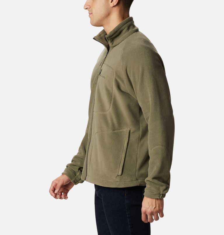 Men's Fast Trek II Full Zip Fleece – Tall, Color: Stone Green, image 3