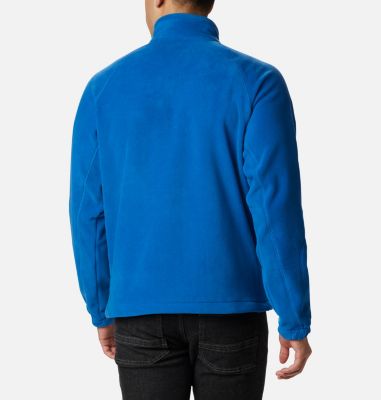 Veste Polaire Columbia Homme – Bleue, Taille XL, Fermeture éclair, échangeable, Randonnée