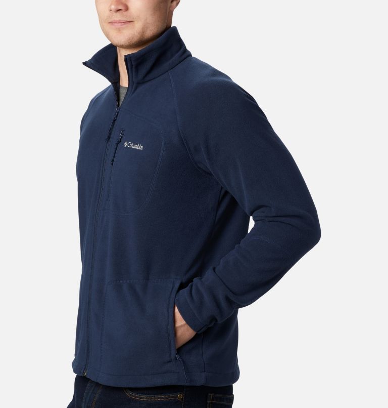 Men's Fast Trek II Full Zip Fleece – Tall, Color: Collegiate Navy, image 3